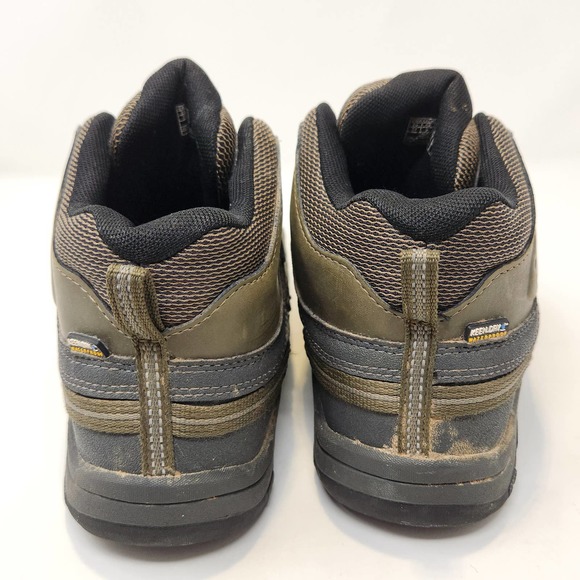 Keen Womens Targhee II Mid Hiking Boots Size 5 Olive Green Leather Waterproof - Picture 6 of 8